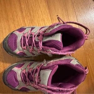 Merrell hiking shoes girls size 12M.